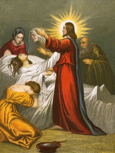 Chrystus wychowujący córkę Jaira