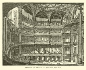 Wnętrze Teatru Drury Lane, 1794-1811