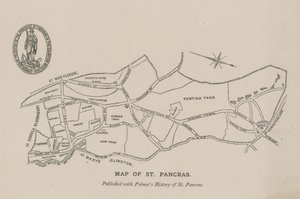Mapa St. Pancras