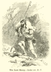 Zagubiona owca, Łukasz, xv, 3, 7