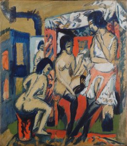 Akty w studio, 1912