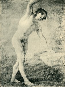 Stojący akt męski, 1789, 1943.
