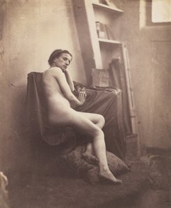 [Akt kobiecy w studio], 1856-59.