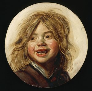Laughing Child, ok. 1620-5 (olej na drewnie)