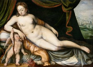 Wenus i Kupidyn, c.1560