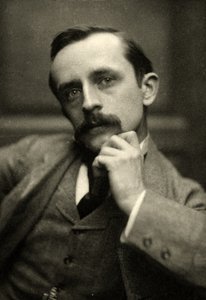 Portret J.M.Barrie, 1892 (zdjęcie w sepii)