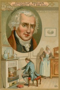 James Watt, karta handlowa Chocolat Poulain