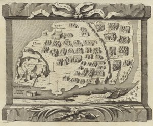 Mapa wyspy Diu