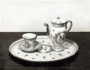 Zestaw kawowy Napoleons (porcelana)