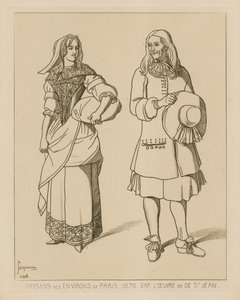 Chłopi w okolicach Paryża, 1676