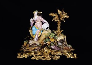Vincennes Figura najady (porcelana)