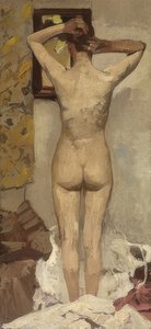 Stojąc nago. Około 1893 r.