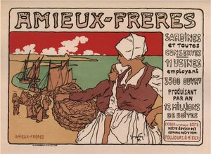 Plakat Bracia Przyjaciele, 1899