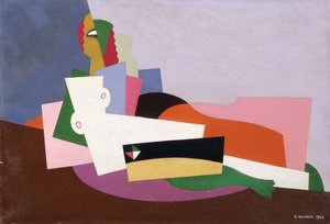 Akt leżący, 1923