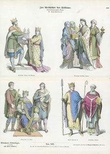 Stroje Franków, X wiek