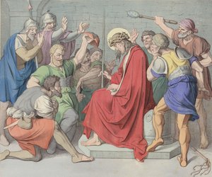 Jezus zostaje ukoronowany cierniami