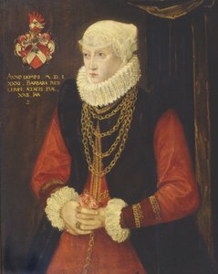Portret Barbary Ridler, 1581