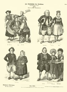 Stroje szwajcarskie, koniec XVIII wieku
