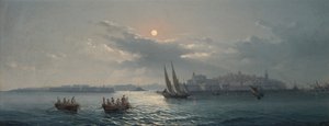 Widok na Grand Harbour, Valletta, 1885 r.