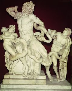 Laocoon, oryginał hellenistyczny, I wiek (marmur)