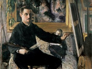 Autoportret z sztalugą, ok. 1879