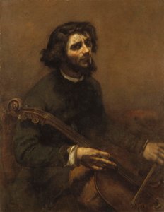 Wiolonczelista (autoportret), 1847