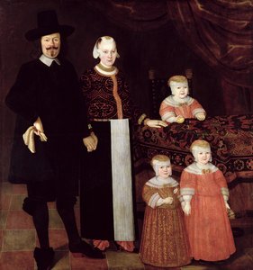 Portret rodziny hamburskiej, ok. 1640