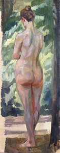 Stojący nago; Akt stojący, 1898