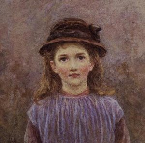 Portret młodej dziewczyny