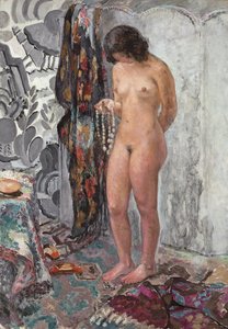 Akt stojący z naszyjnikiem, ok. 1930 r. 1923