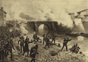 Bitwa pod Tuluzą, 1814 (wklęsłodruk)