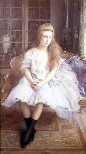 Portret młodej dziewczyny