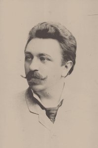Portret kompozytora Eugena Hildacha 1849-1924.
