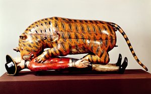 Tygrys Tipus, ok. 1790 (drewno)