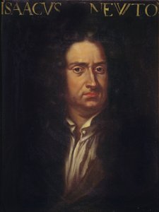 Portret Izaaka Newtona (1642-1727) ok. 1680
