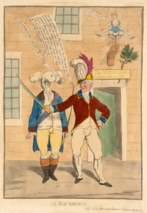 Gromowładca, wyd. 1782 (grawerowanie ręcznie kolorowane)