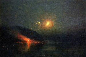 Fajerwerki po drugiej stronie Potomaku, 1902 r.