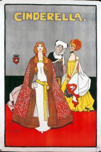 "Kopciuszek" / J. Hassall / plakat, 1900 r.