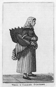 Newhaven (Edynburg) Oyster Girl, 1812