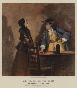 Dom na ścianie (chromolitho)