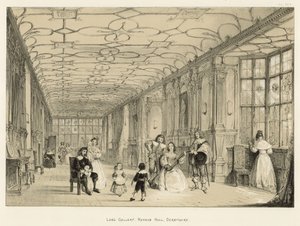 Długa Galeria, Haddon Hall, Derbyshire
