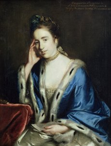 Portret Charlotte Walsingham, 1760
