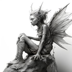 Szkic całego ciała Pixie 3