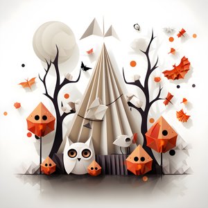 Kartkę z życzeniami na Halloween 2