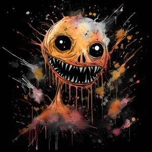 Halloweenowy potwór 4