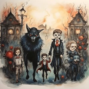 Halloween z wampirami i wilkołakami 4