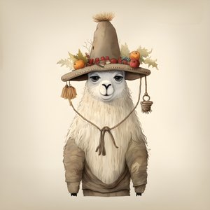 Lama, Ameryka XVIII wieku 2