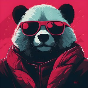 Panda w okularach 3