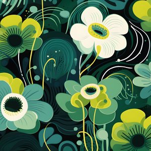 współczesne abstrakcyjne kształty Marimekko 3