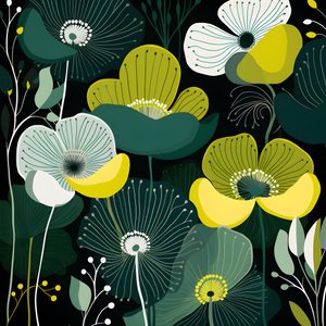 współczesne abstrakcyjne kształty Marimekko 4
